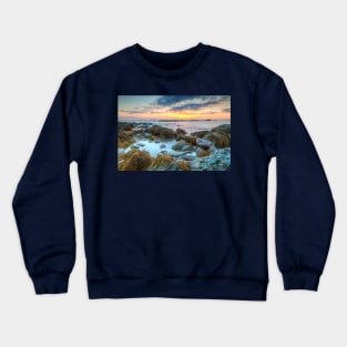 Sunrise Seascape at Sachuest Wildlife Refuge Crewneck Sweatshirt